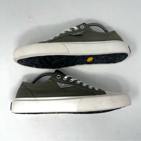 Article No Mens 1007 Low Top Chunky Vulcanized Fashion Sneaker Sz 9 Olive Vibram - Picture 6 of 8